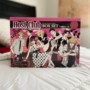Ouran High School Host Club COMPLETE Manga Series (Vol. 1-18) + Memo Pad (Excl.)